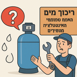 ריכוך מים: מה שהאינסטלטור לא יגיד לך